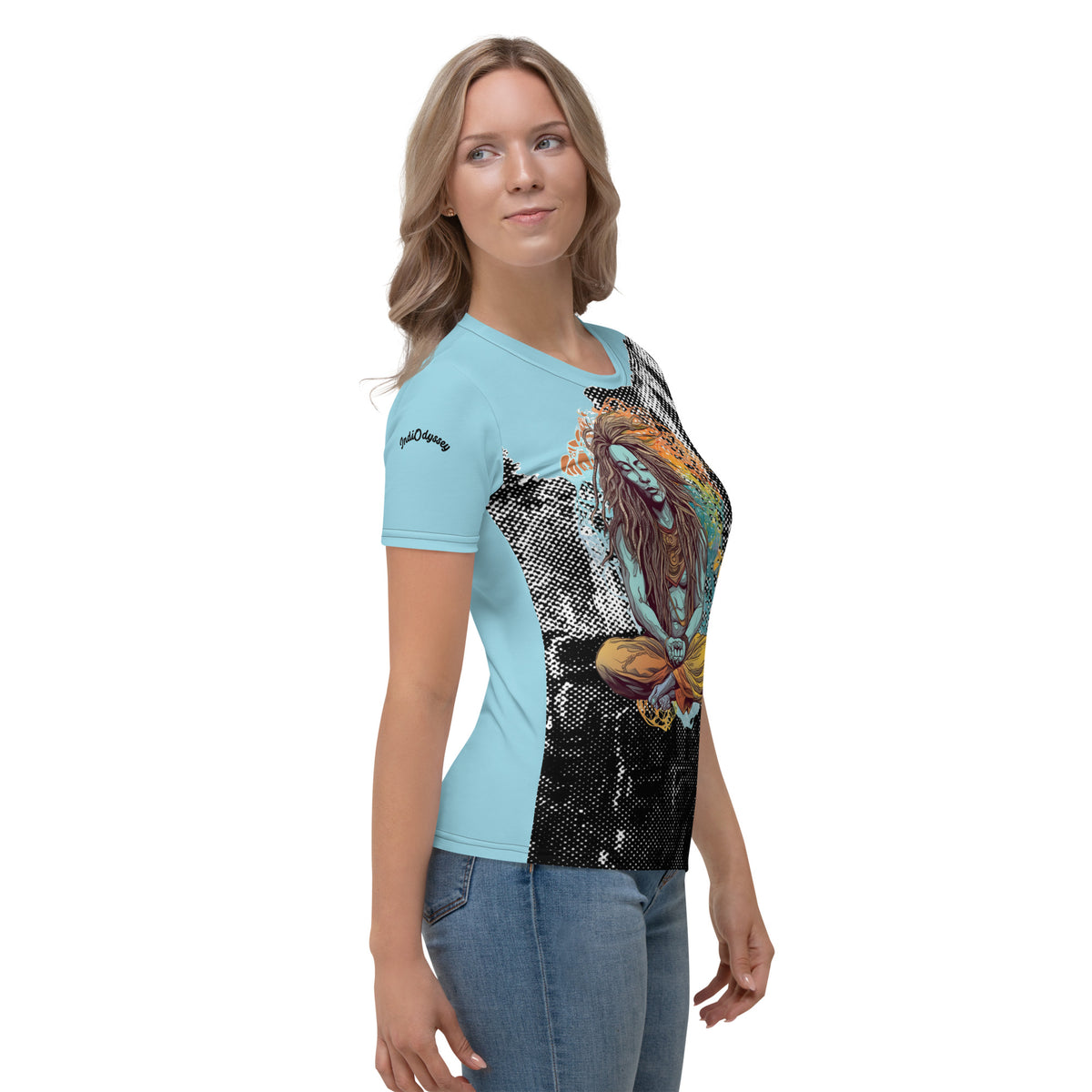 Meditating Yogini Women&#39;s T-shirt