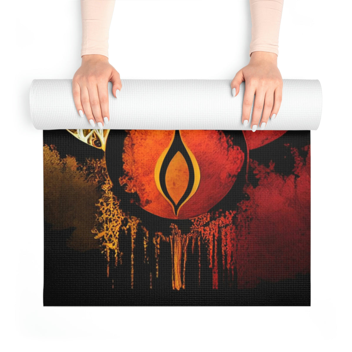 Chakra Foam Yoga Mat by IndiOdyssey