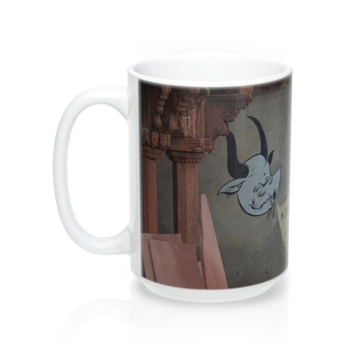 Vrindavan Street Art - Coffee Mug