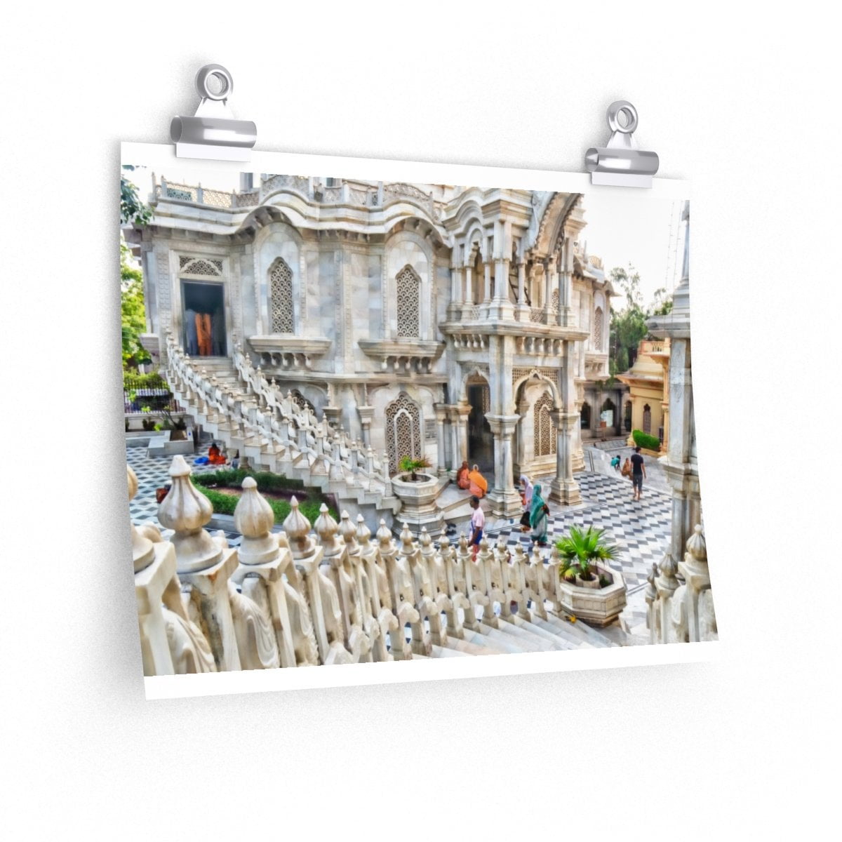 Srila Prabhupada&#39;s Samadhi at ISKCON Poster