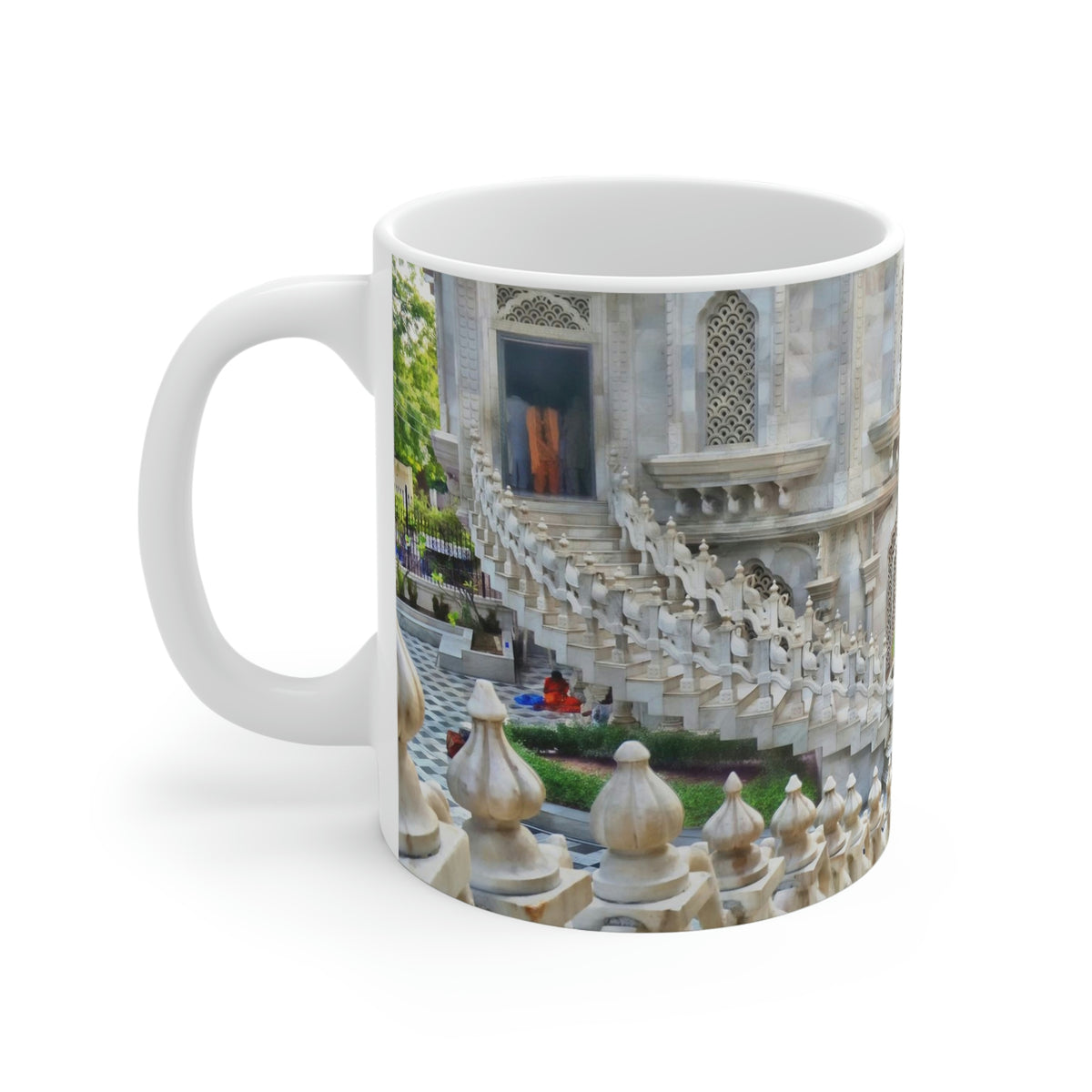 ISKCON Temple Coffee Mug Gift Hare Krishna IndiOdyssey