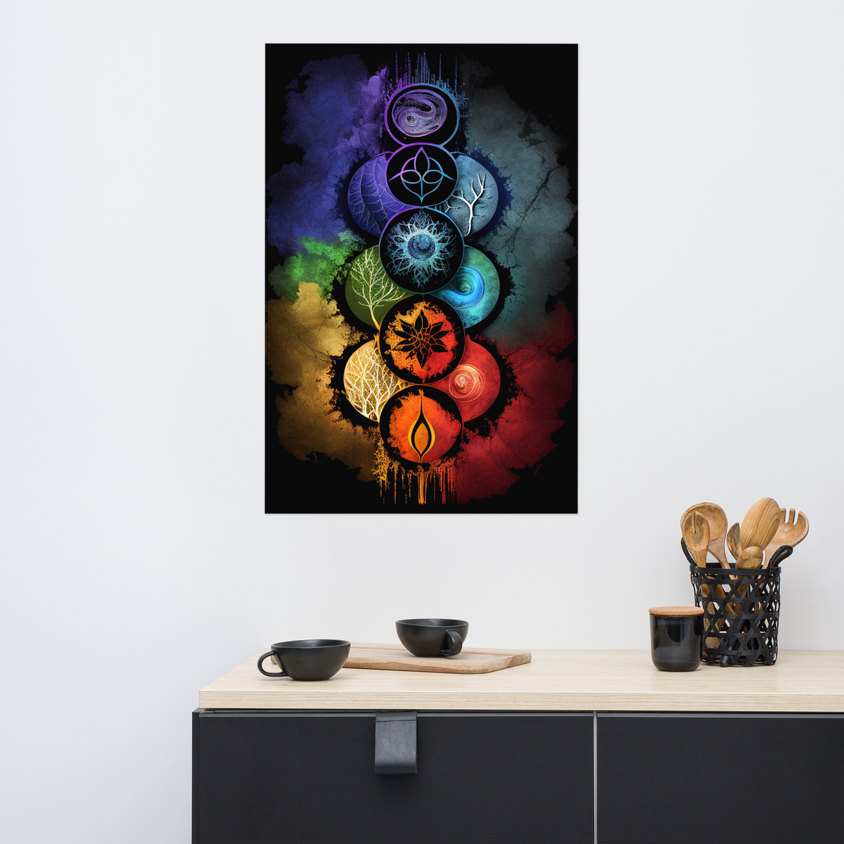 Chakra Poster (24 x 36 inches)