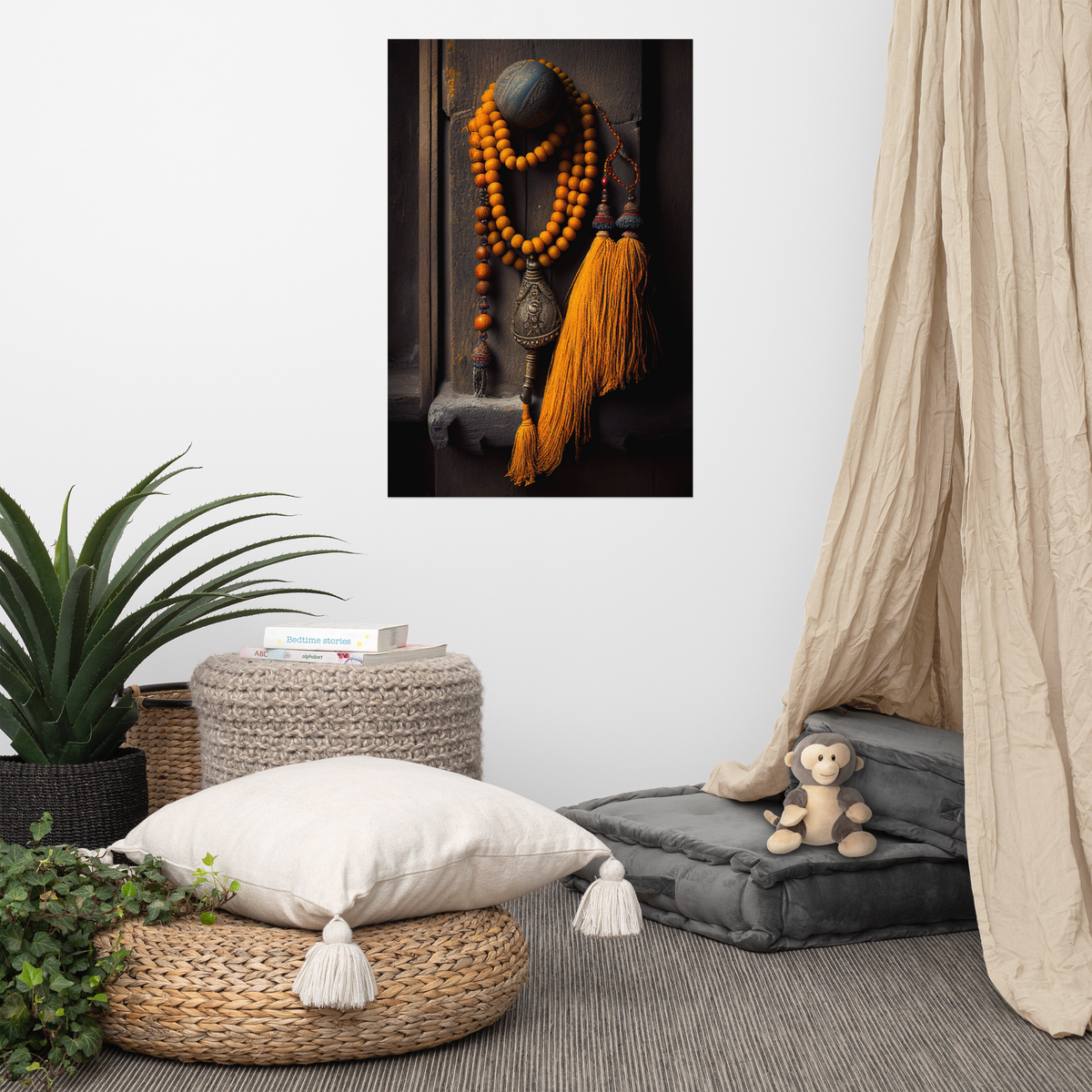 Meditation Japa Mala Poster (24 x 36 inches)