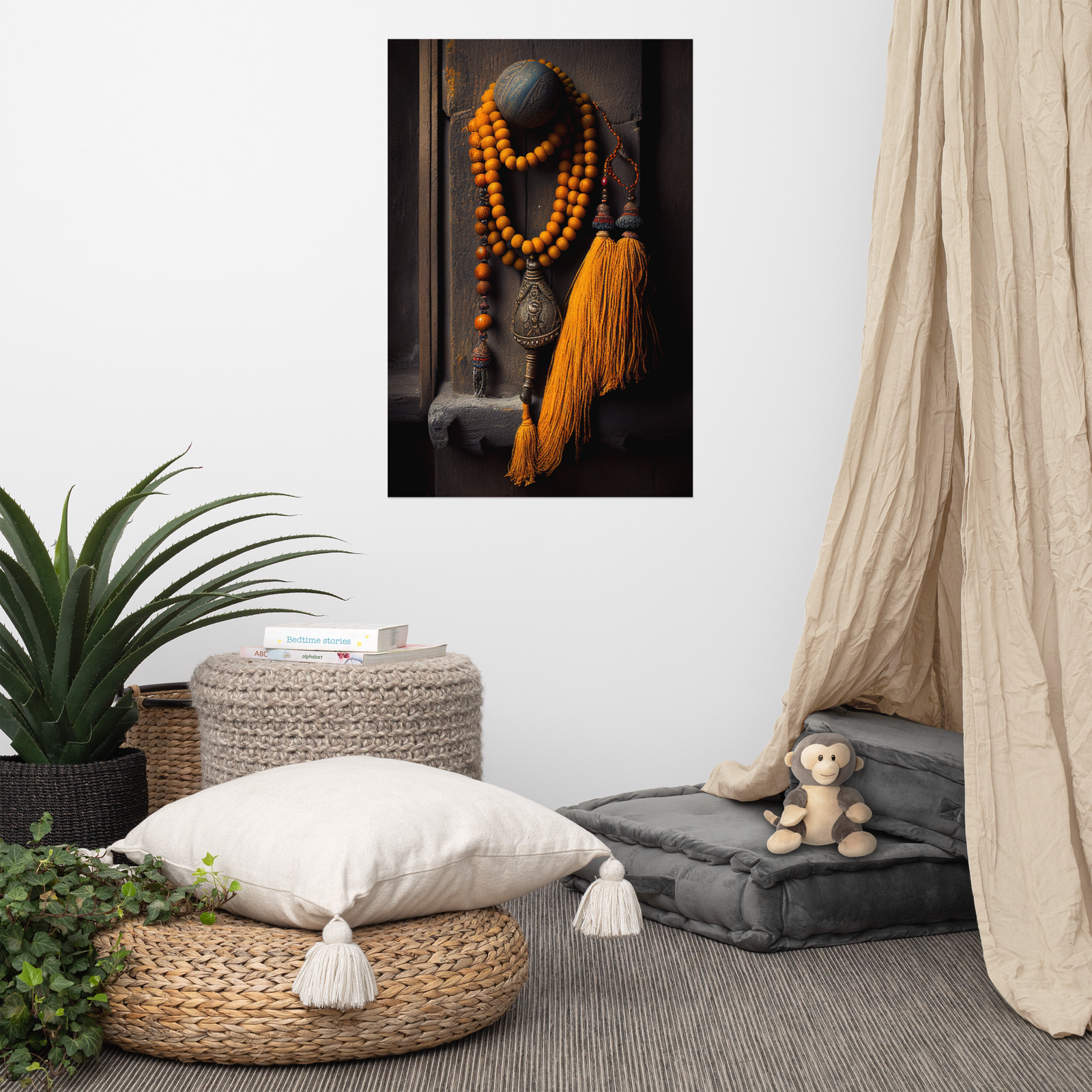 Meditation Japa Mala Poster (24 x 36 inches)