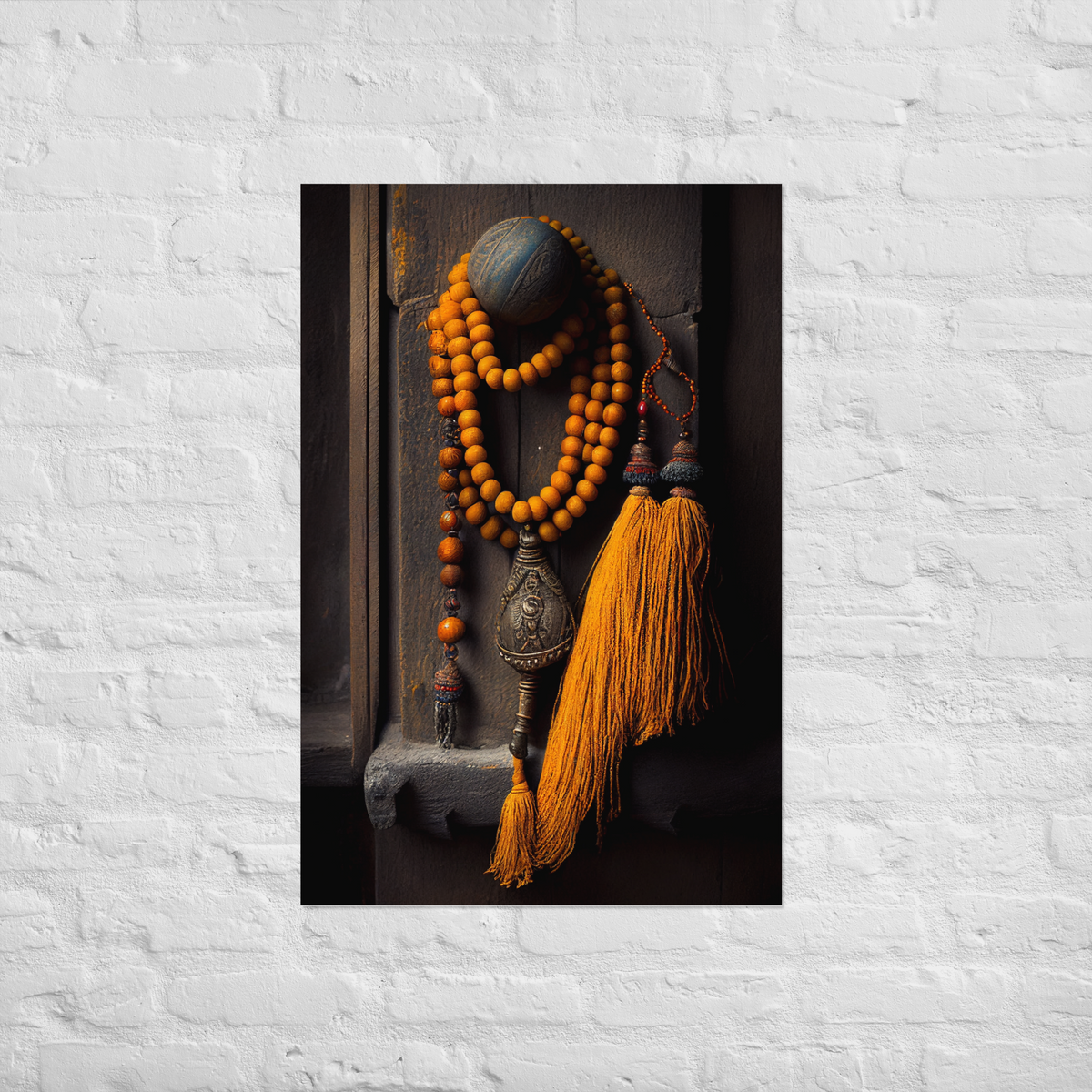 Meditation Japa Mala Poster (24 x 36 inches)
