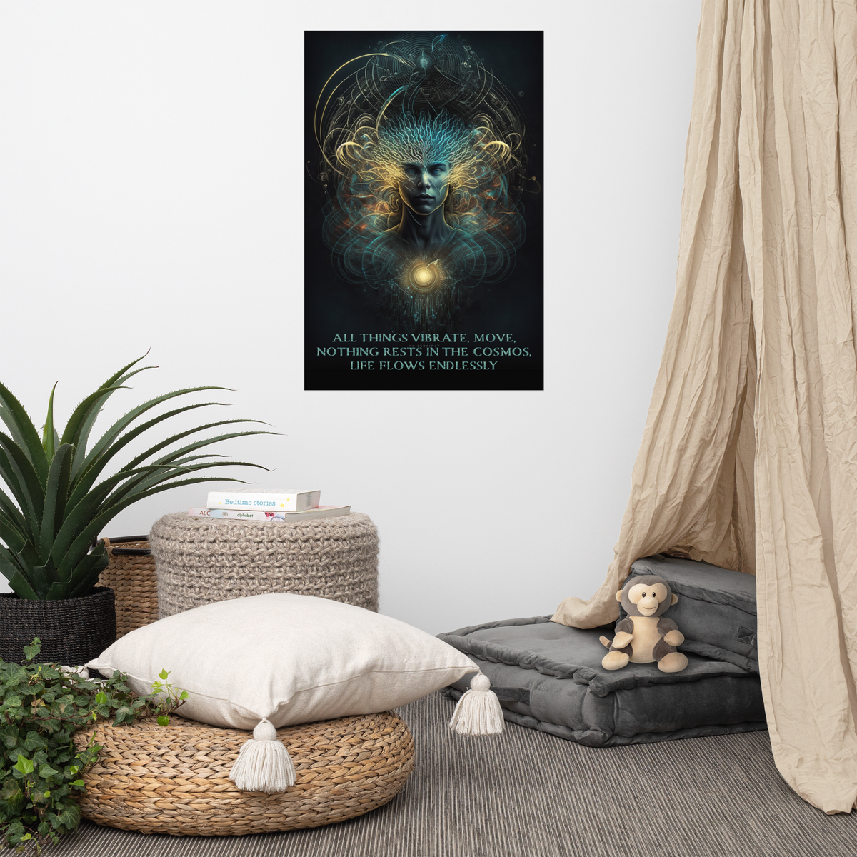 Hermetics - &quot;Nothing rests, everything moves..&quot; Poster IndiOdyssey