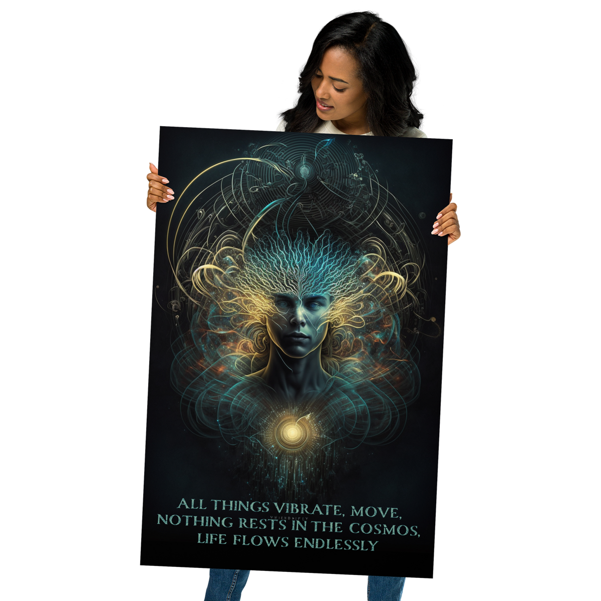 Hermetics - &quot;Nothing rests, everything moves..&quot; Poster IndiOdyssey