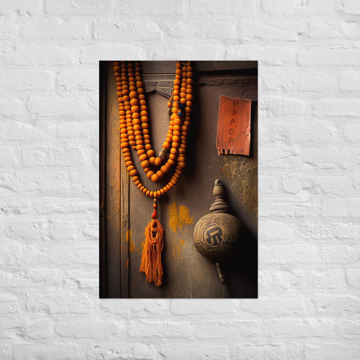 Japa Mala Poster (24 x 36 inches)