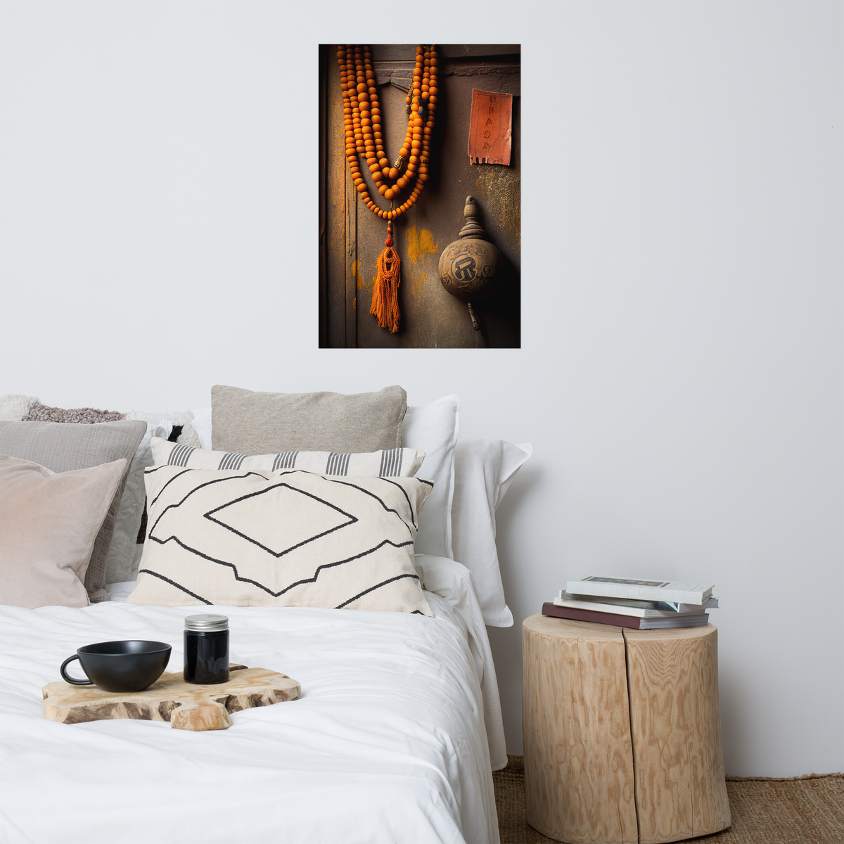 Japa Mala Poster (24 x 36 inches)