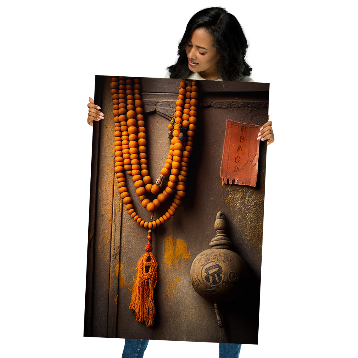 Japa Mala Poster (24 x 36 inches)