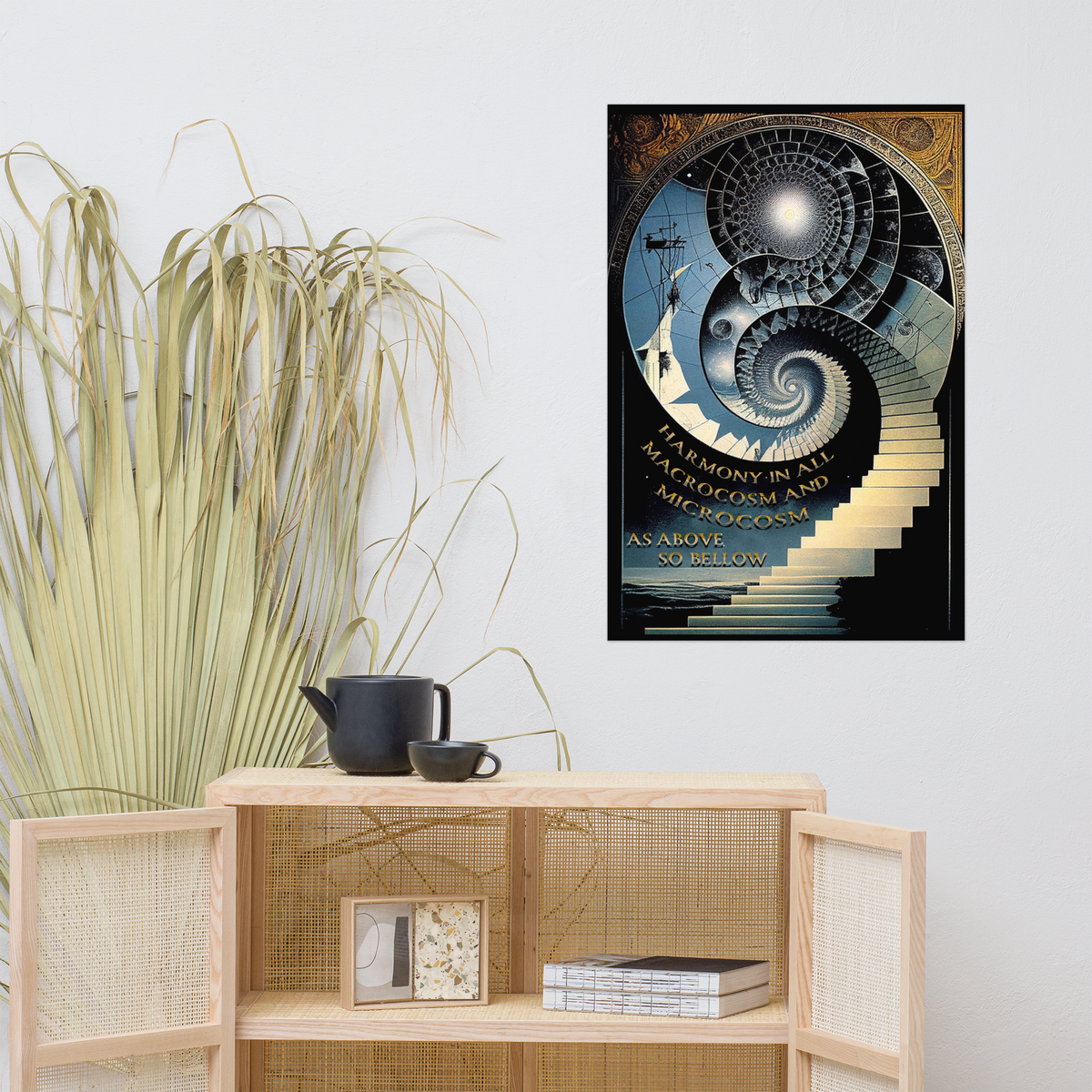 Hermetic &quot;As Above...&quot; Poster (24 x 36 inches)