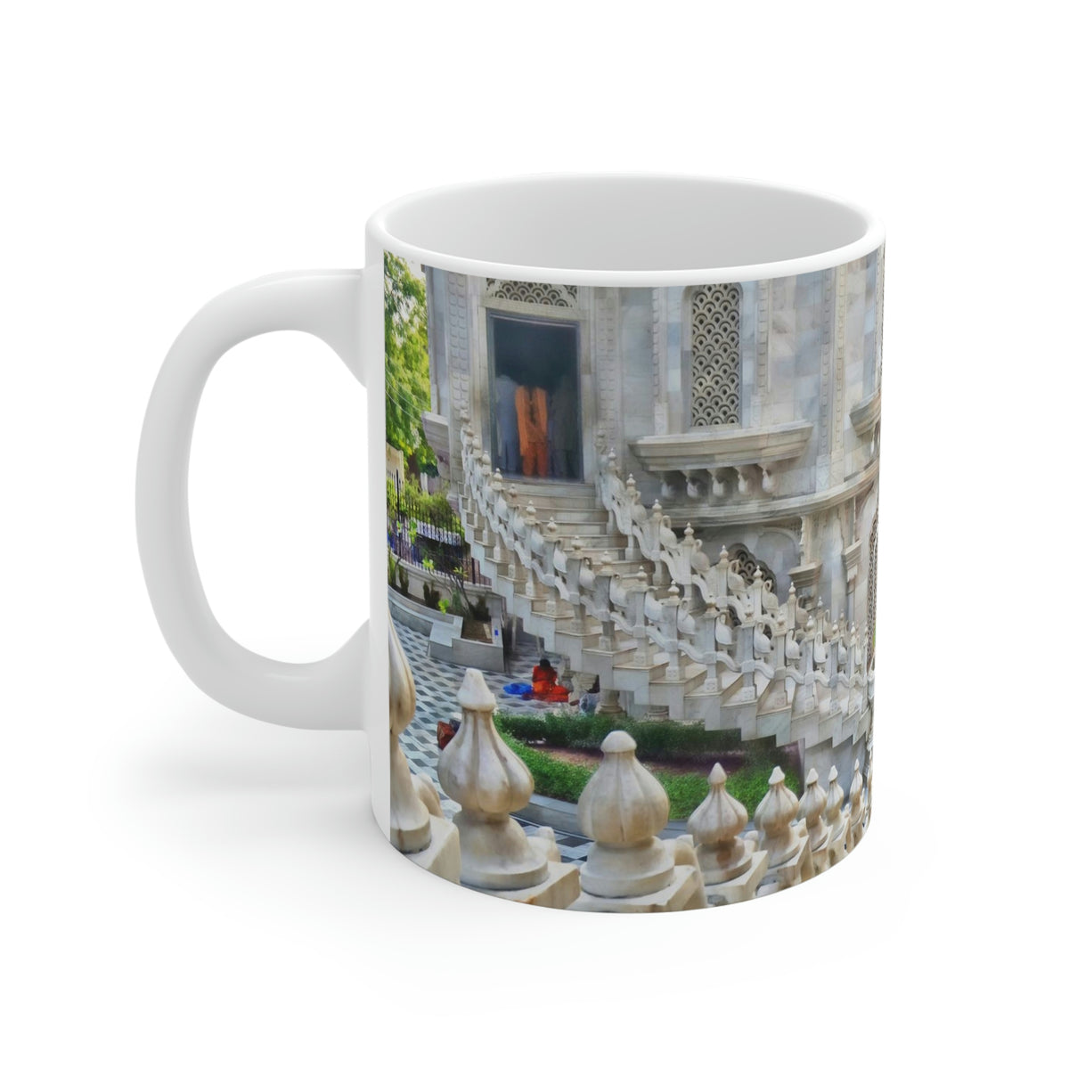 ISKCON Temple Coffee Mug Gift Hare Krishna IndiOdyssey