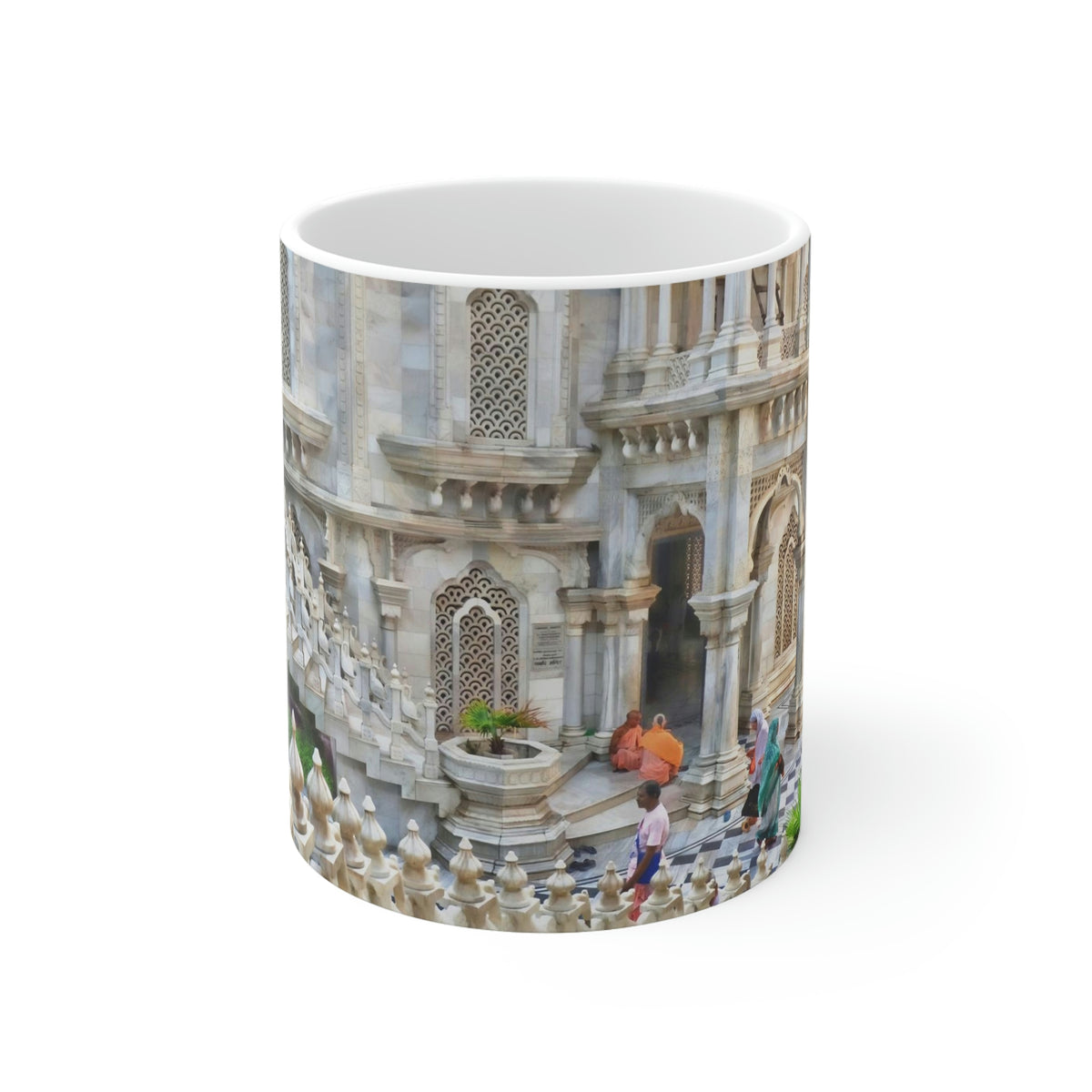 ISKCON Temple Coffee Mug Gift Hare Krishna IndiOdyssey