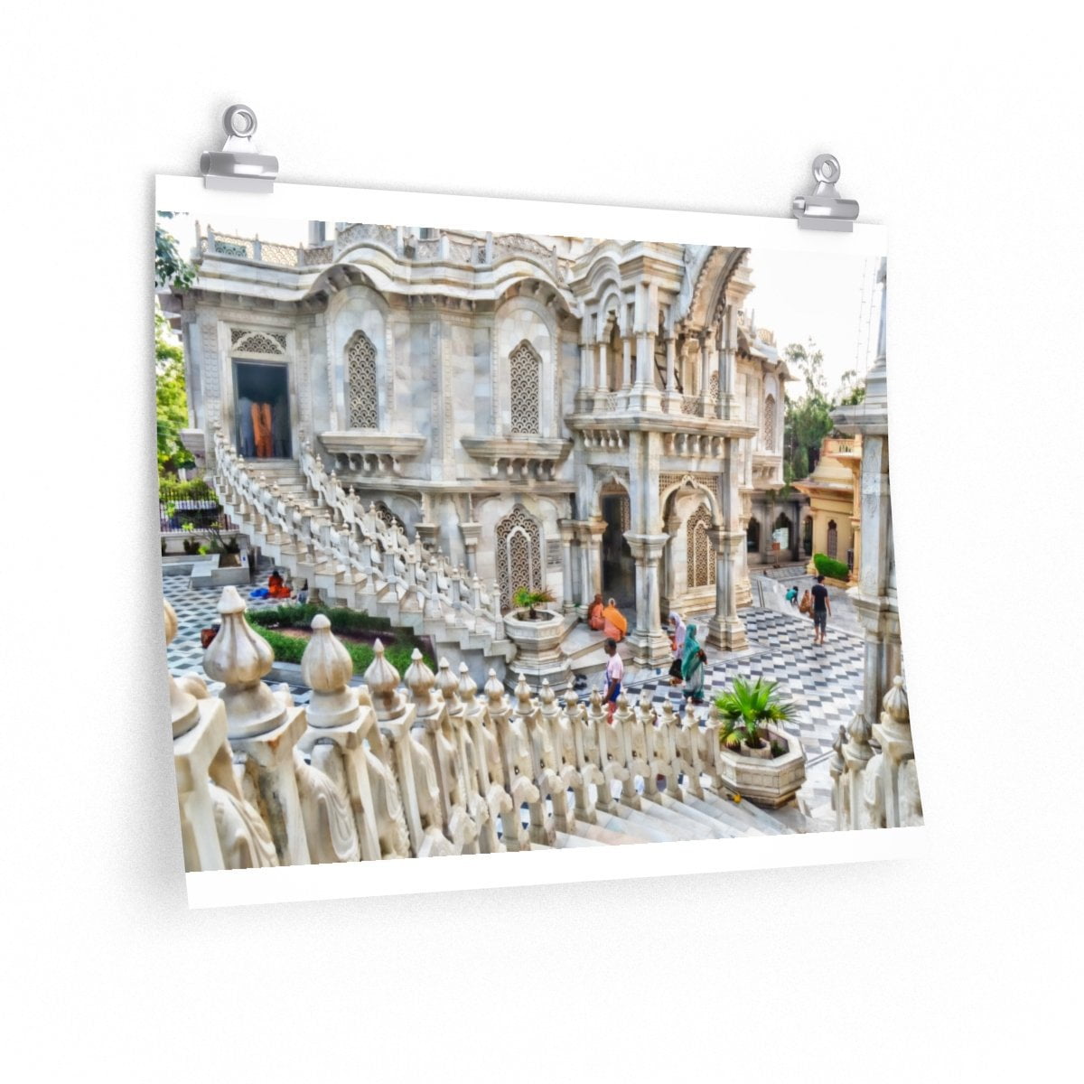 Srila Prabhupada&#39;s Samadhi at ISKCON Poster