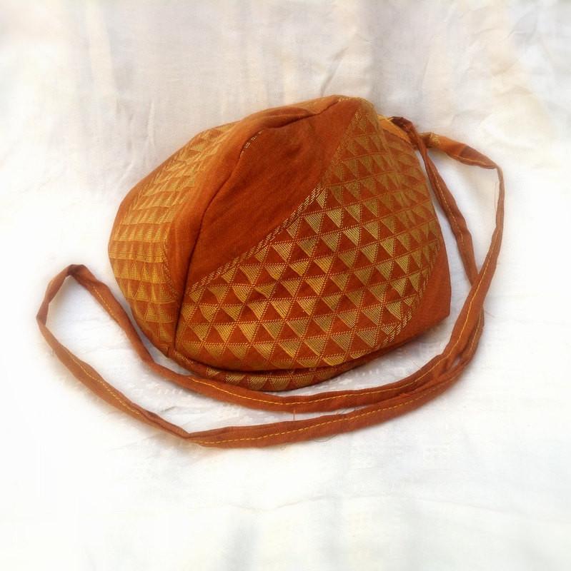 Japa Mala Prayer Bags From Recycled Saris by IndiOdyssey