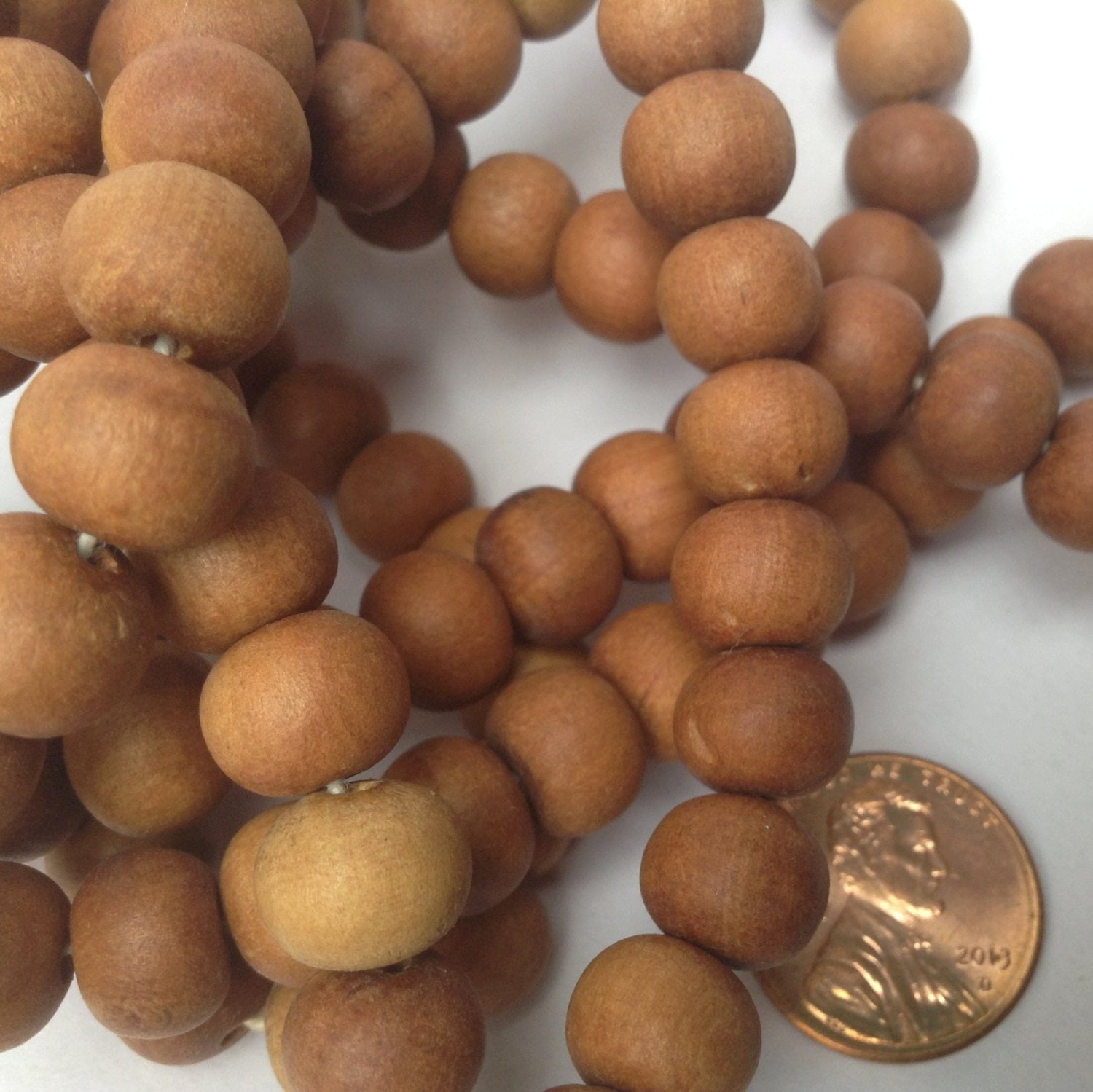 8mm Sandalwood Beads Indiodyssey