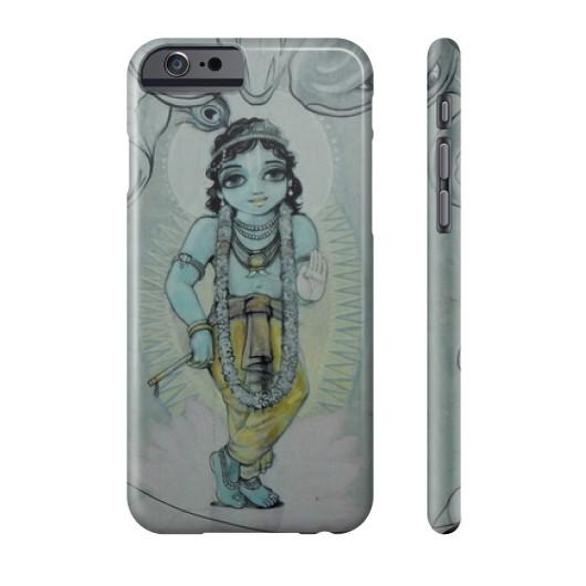 Krishna & Kaliya - Vrindavan Street Art Phone Case  Indiodyssey