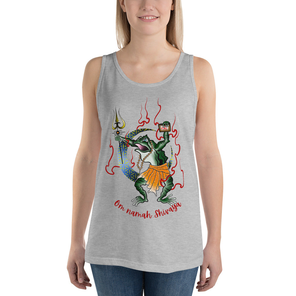 Shiva Frog Unisex Tank Top