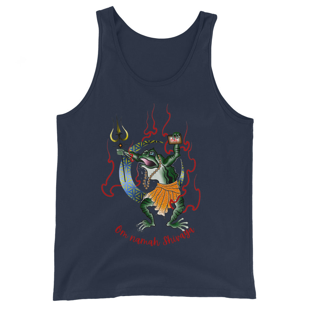 Shiva Frog Unisex Tank Top