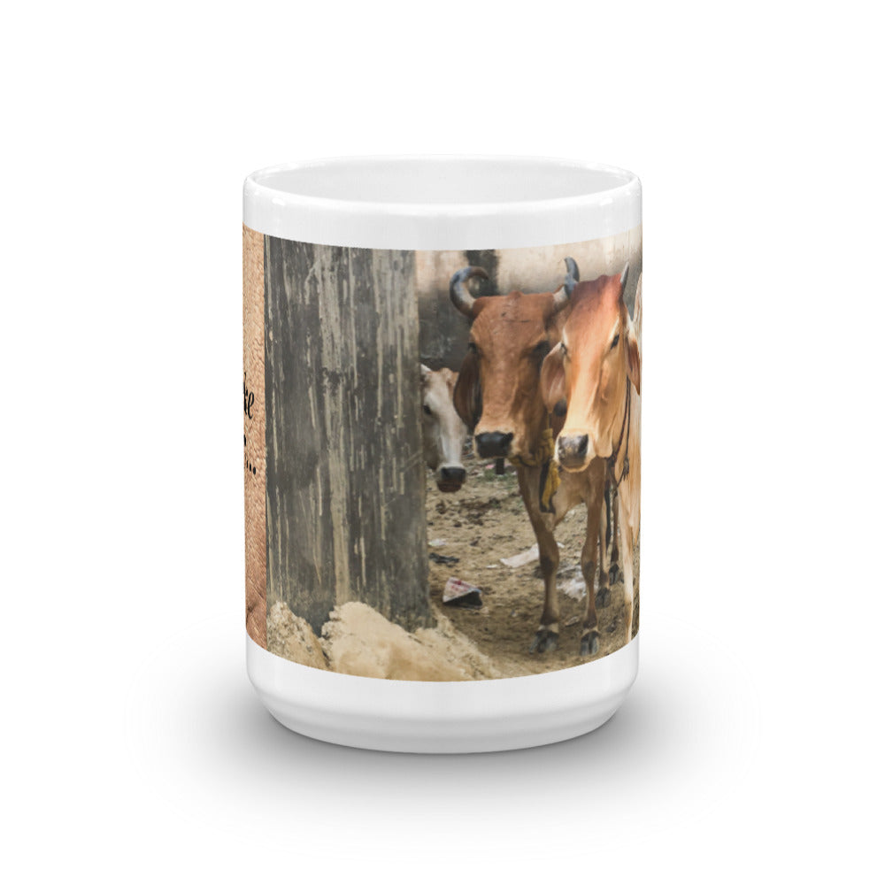 Cows Make Me Happy Mug