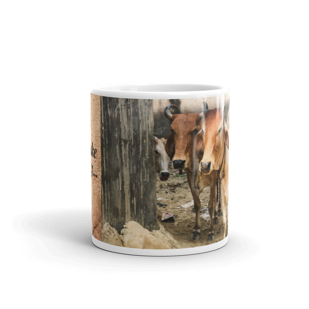 Cows Make Me Happy Mug