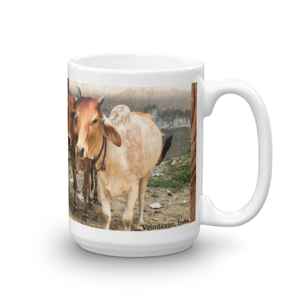 Cows Make Me Happy Mug
