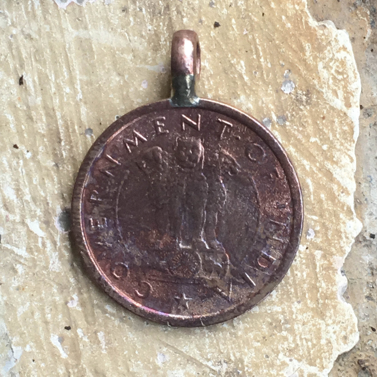 Old Indian Coin Charms