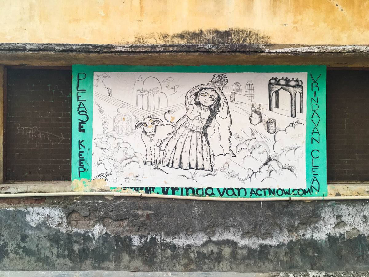 Keep Vrindavan Clean - Street Art Coffee Mug