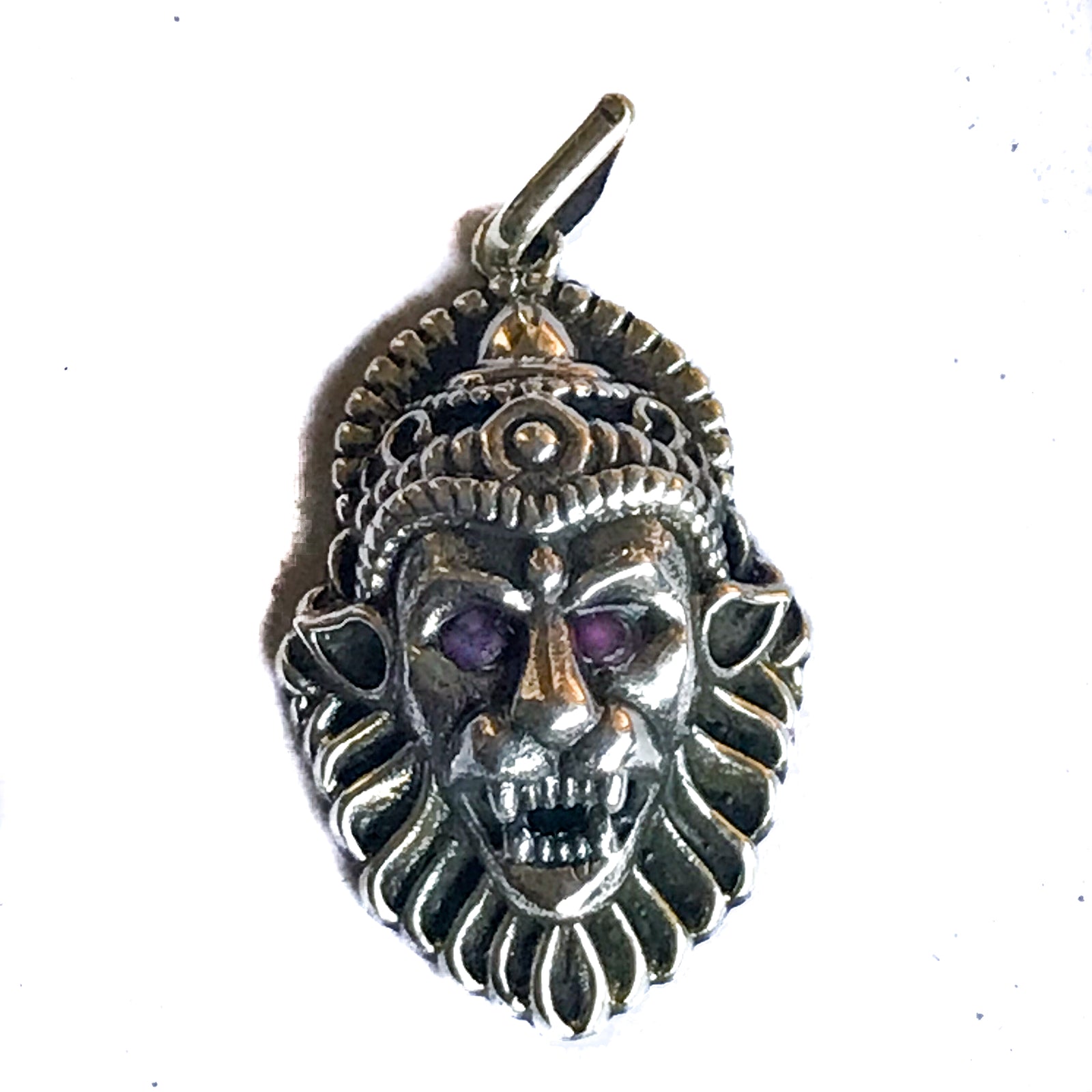 Narasimha Sterling Silver Pendant