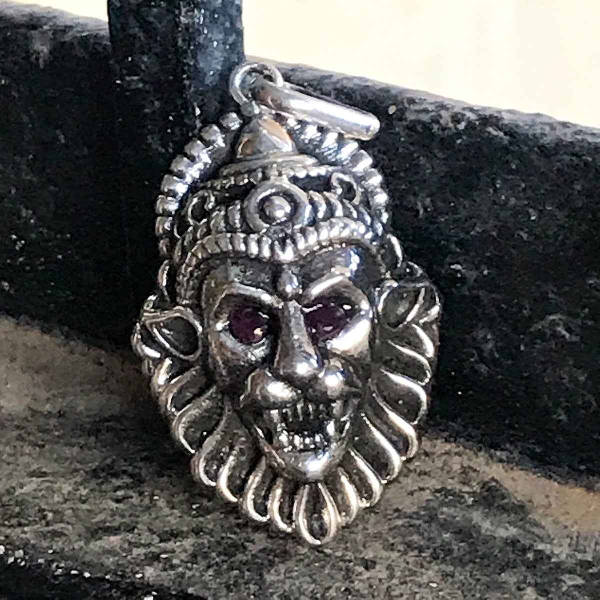 Narasimha Sterling Silver Pendant