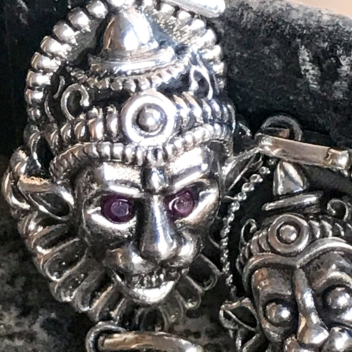 Narasimha Sterling Silver Pendant