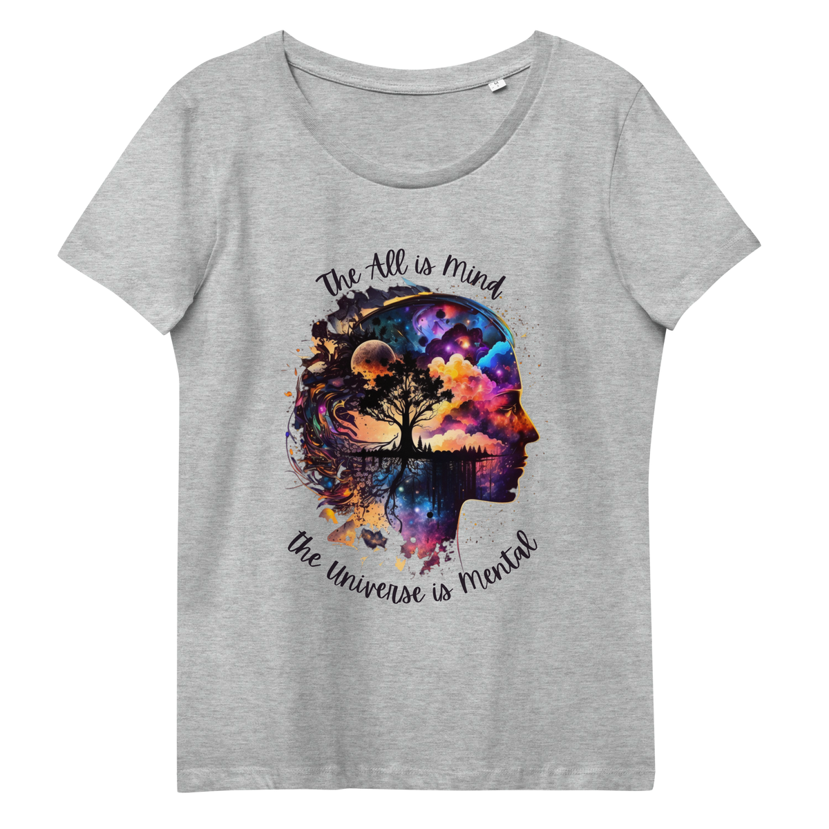 Hermetics &quot;All is mind...&quot; Women&#39;s fitted eco tee