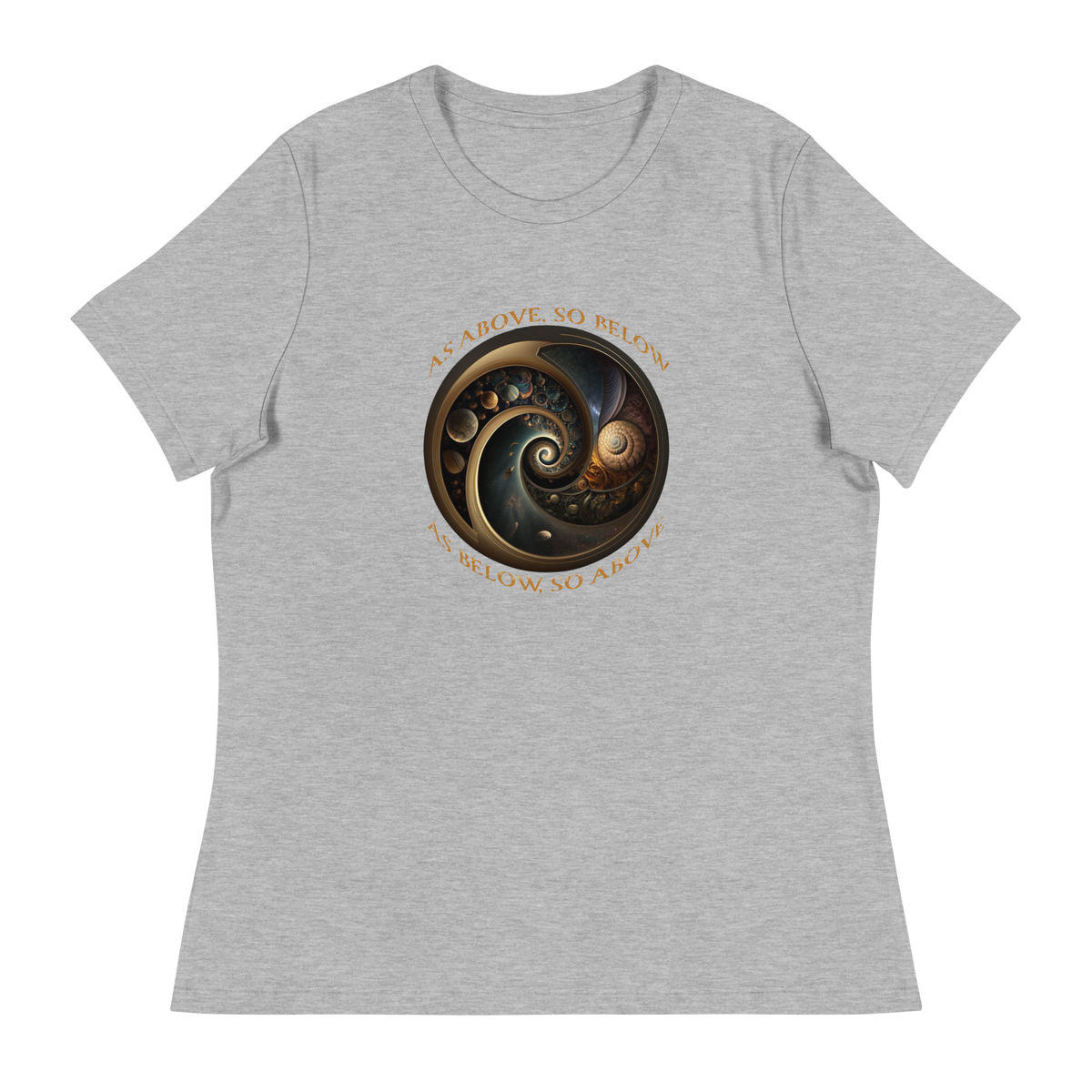Hermetics &quot;As Above, So Below...&quot; Women&#39;s Relaxed T-Shirt