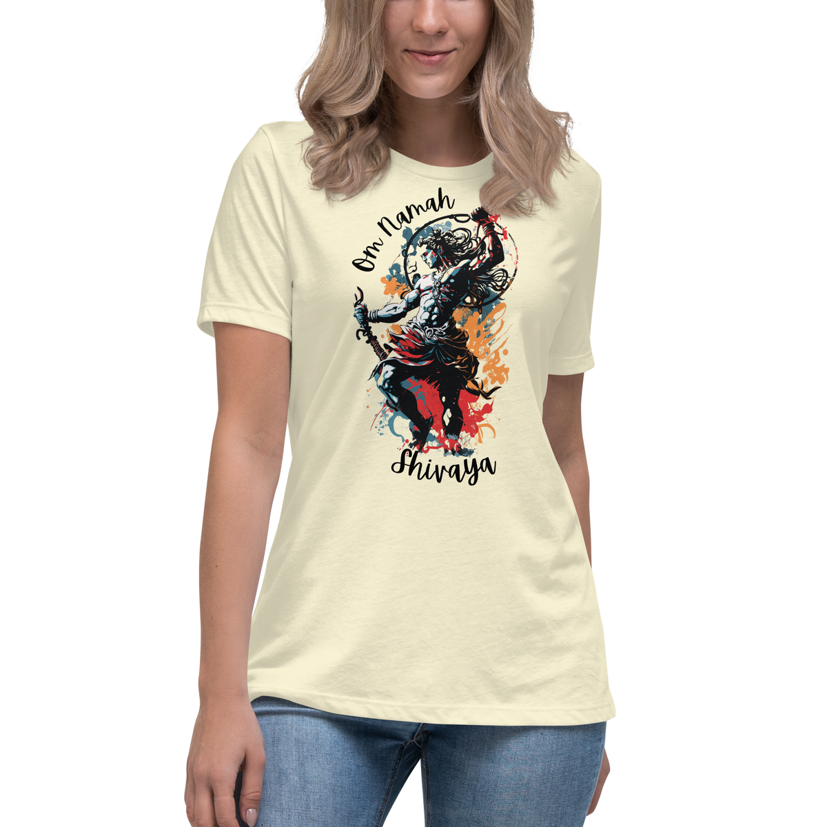 Om Namah Shivaya Women&#39;s Relaxed T-Shirt
