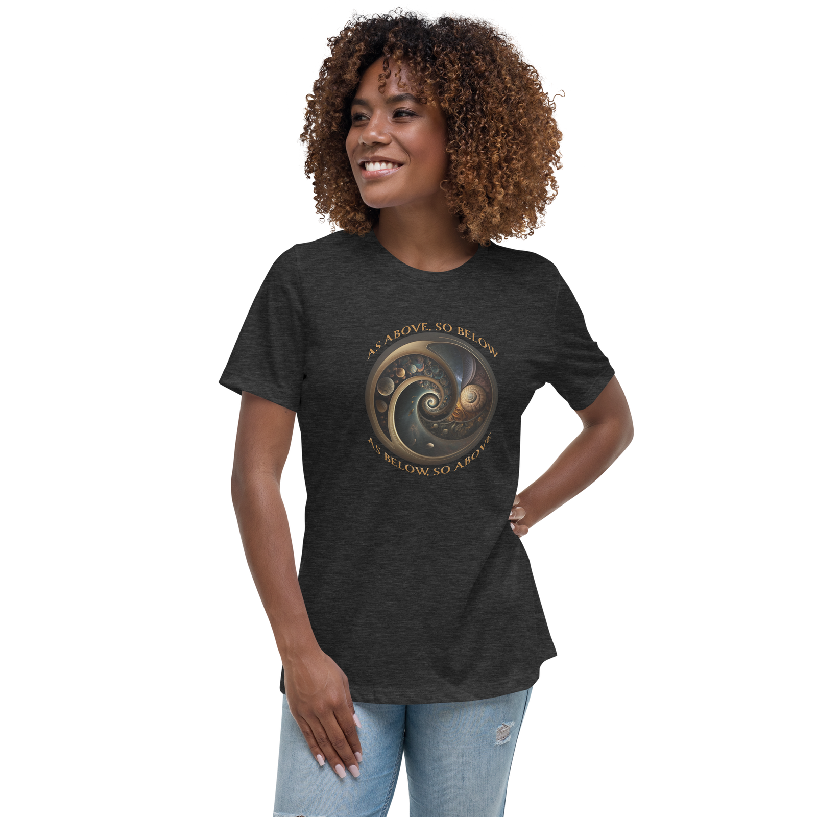 Hermetics "As Above, So Below..." Women's Relaxed T-Shirt