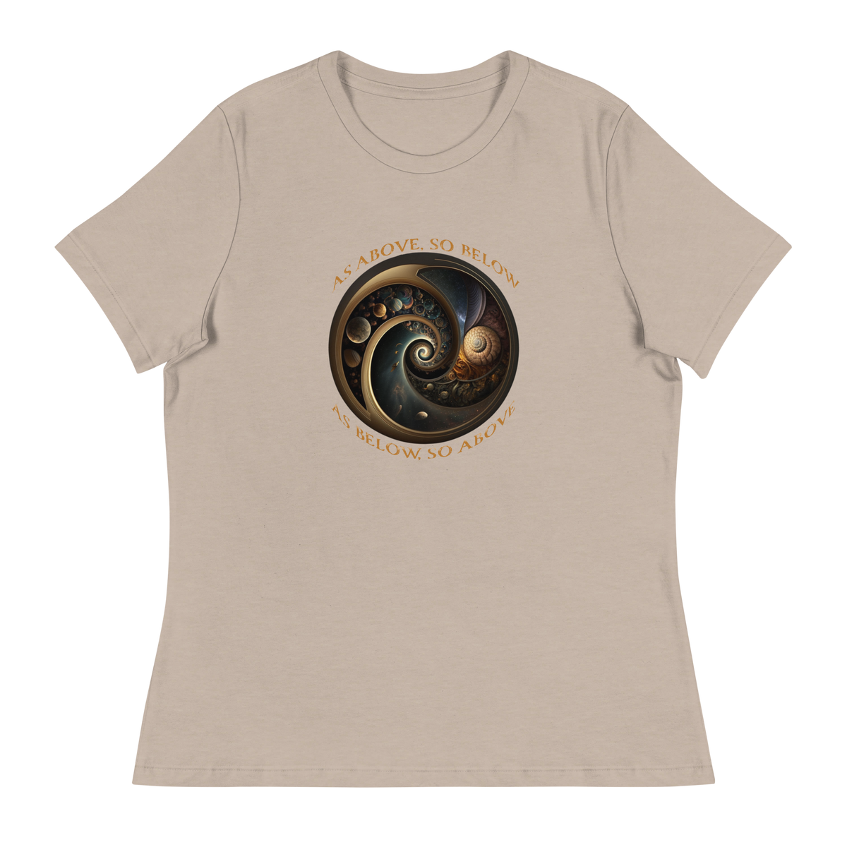 Hermetics &quot;As Above, So Below...&quot; Women&#39;s Relaxed T-Shirt
