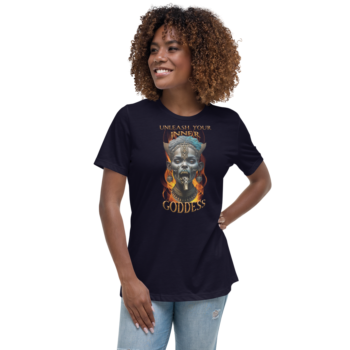 Kali Inner Goddess Women&#39;s Relaxed T-Shirt