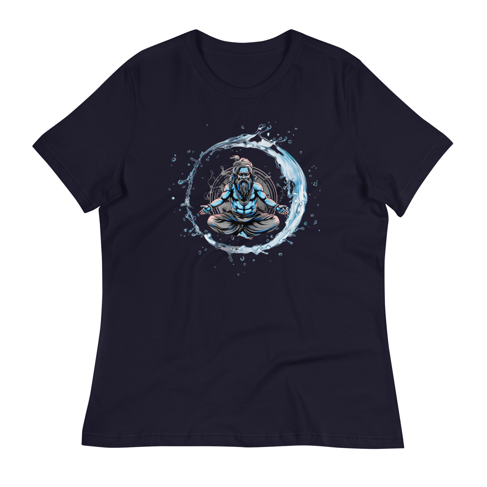 "Be like water" Women's Relaxed T-Shirt by IndiOdyssey