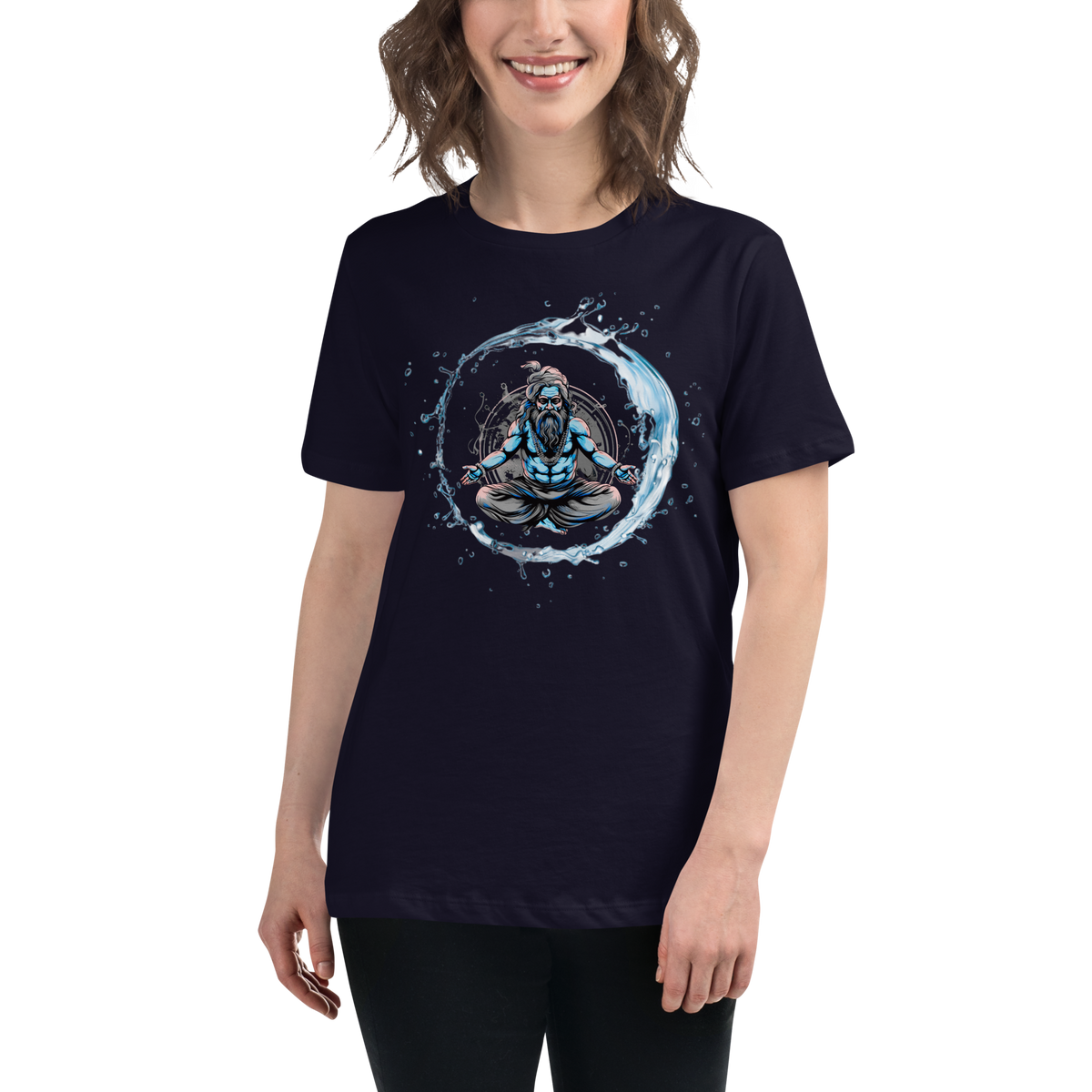 &quot;Be like water&quot; Women&#39;s Relaxed T-Shirt by IndiOdyssey